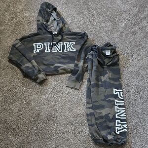PINK Camo JOGGER Set